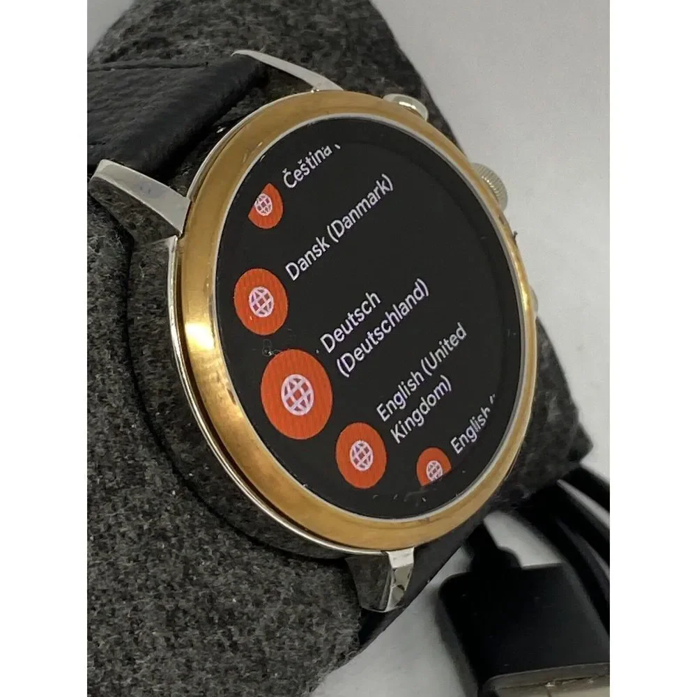 Fossil Gen 4 Authentic Digital Dial Smart Watch Custom Band FTW6016 DC919